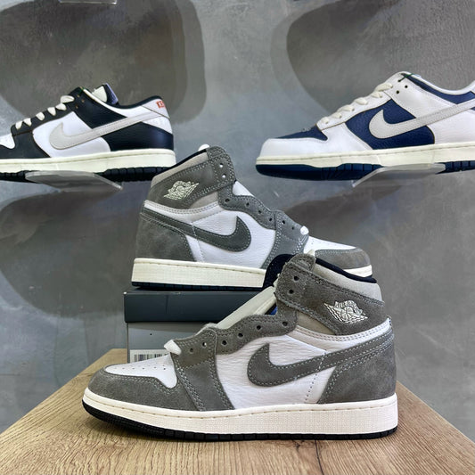 Jordan 1 High - Washed Black (GS)