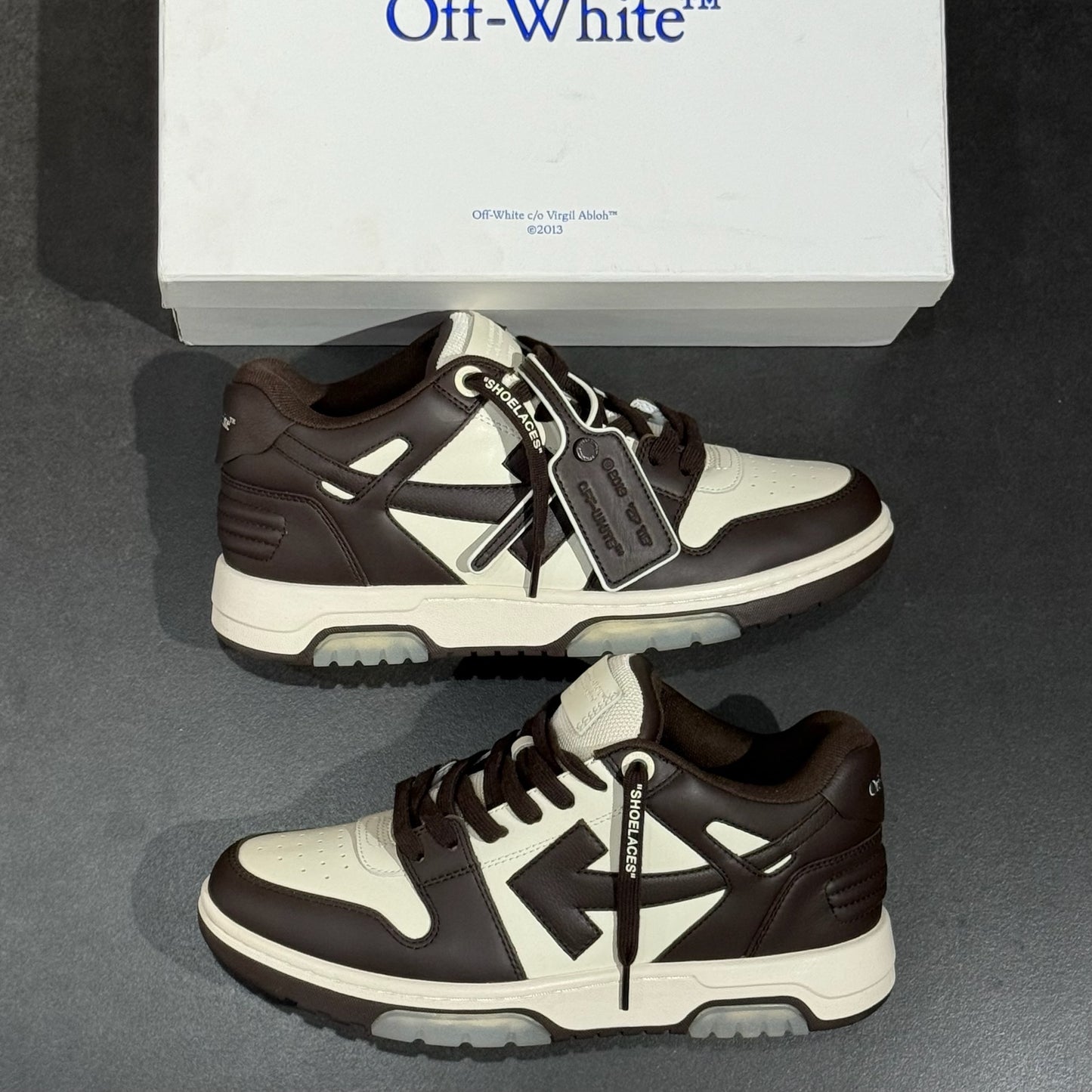 Off White Out Of Office - Chocolate & Cream