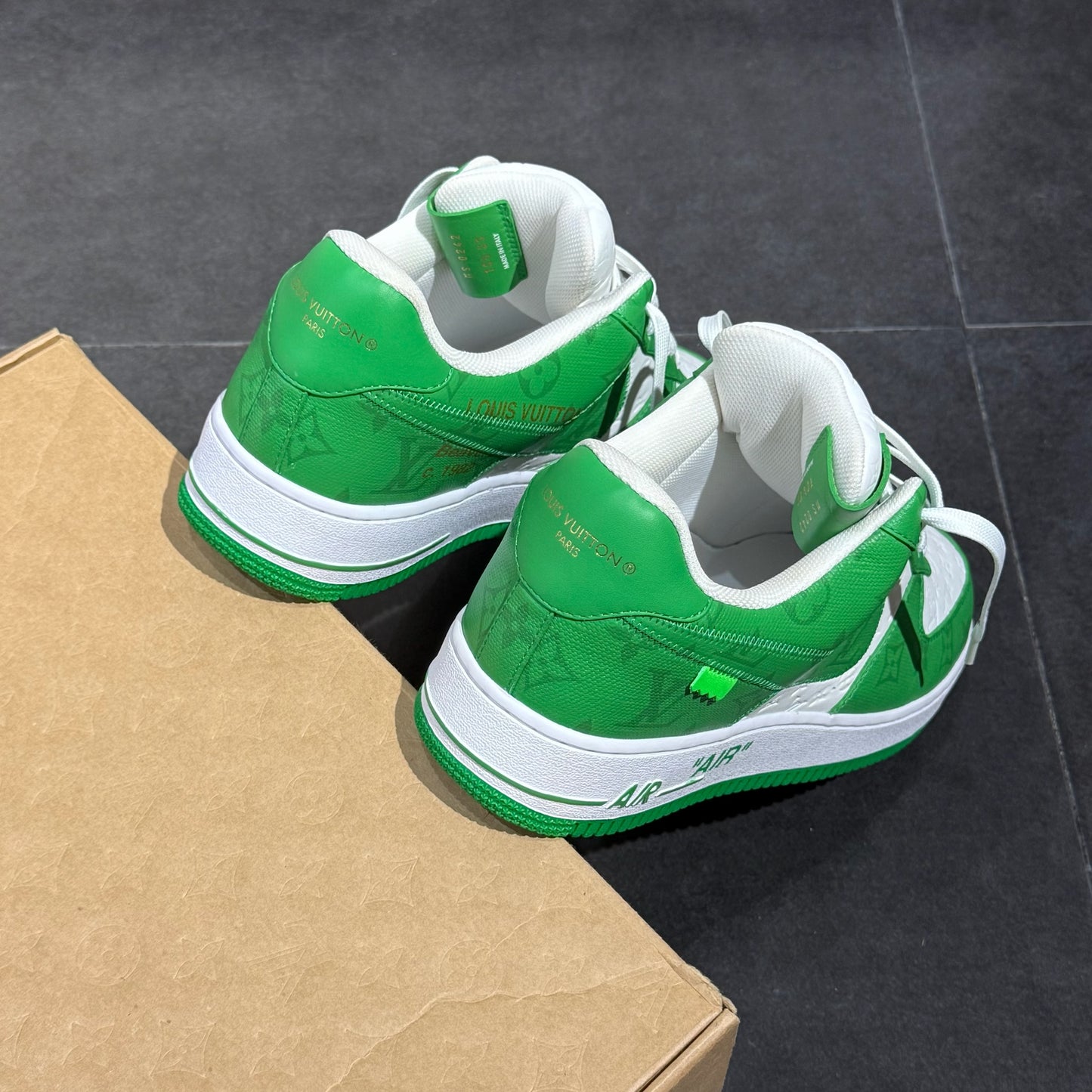 Nike x Louis Vuitton by Virgil Abloh Air Force 1 - White & Green