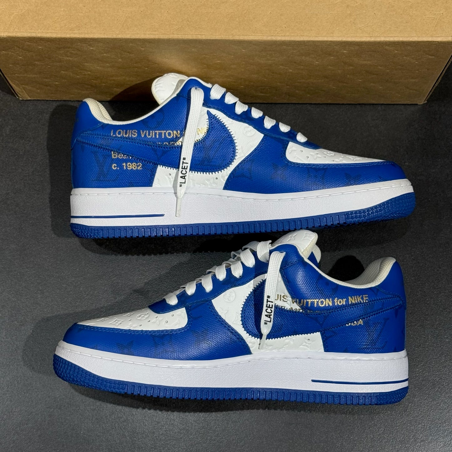Nike x Louis Vuitton by Virgil Abloh Air Force 1 - Royal Blue