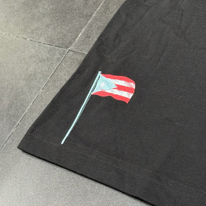 Bad Bunny Merch No Me Quiero Ir De Aqui Tee - Black