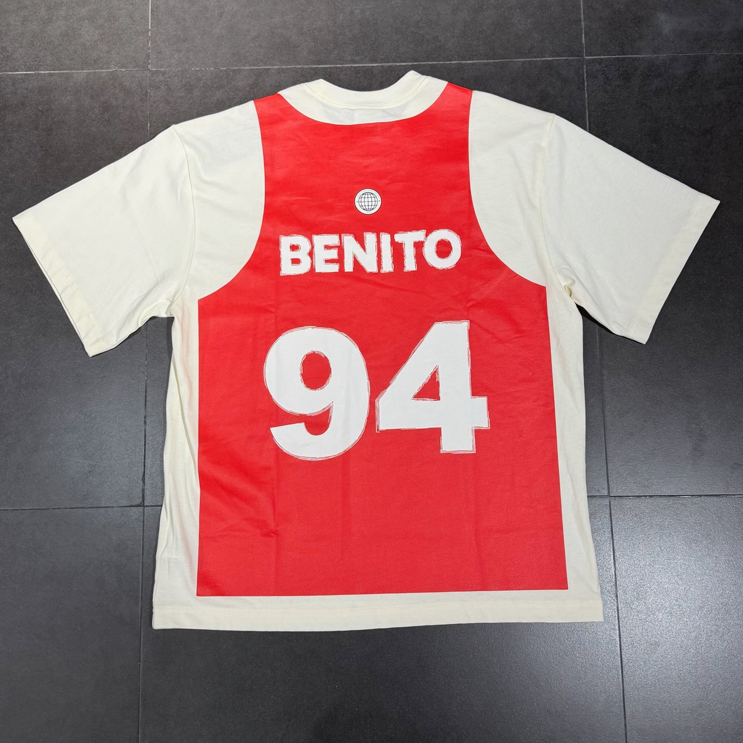 Bad Bunny Merch Puerto Rico Jersey Tee - Cream