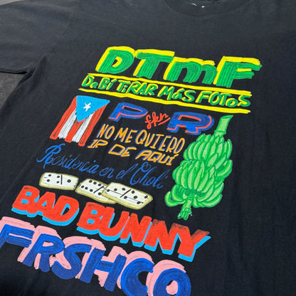Frsh x Bad Bunny DTMF Tee - Black