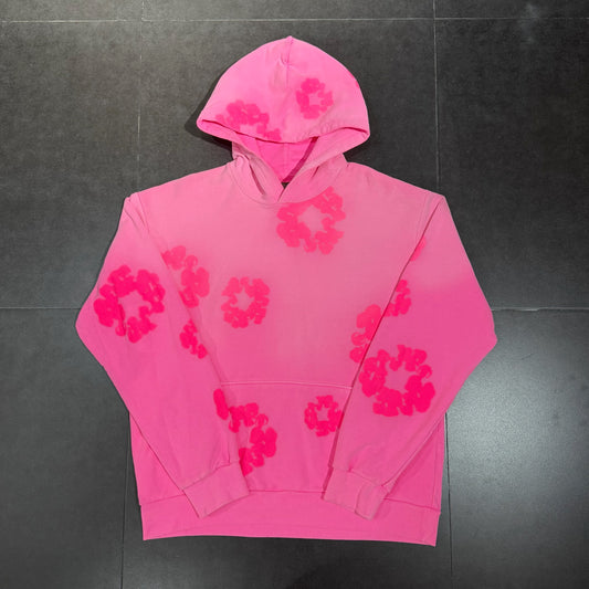 Denim Tears Cotton Wreath Hoodie - Washed Pink