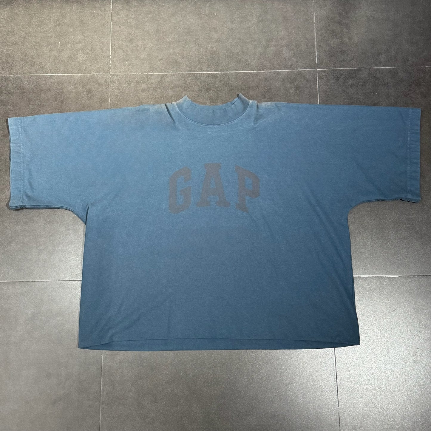 Yeezy x GAP x Balenciaga Dove No Seam Tee - Dark Blue