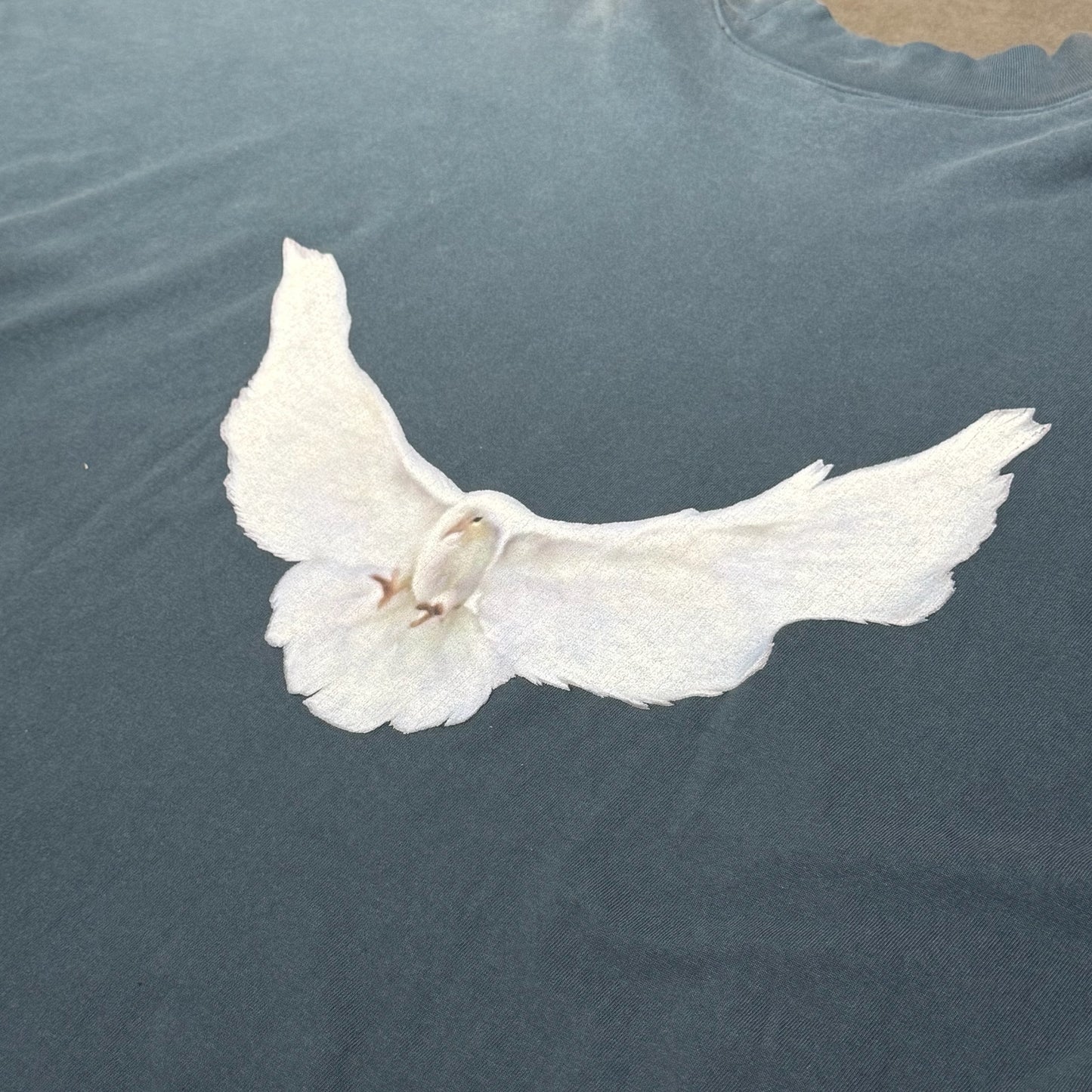 Yeezy x GAP x Balenciaga Dove No Seam Tee - Dark Blue