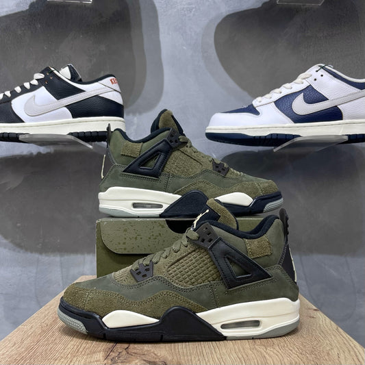 Jordan 4 - Craft Olive