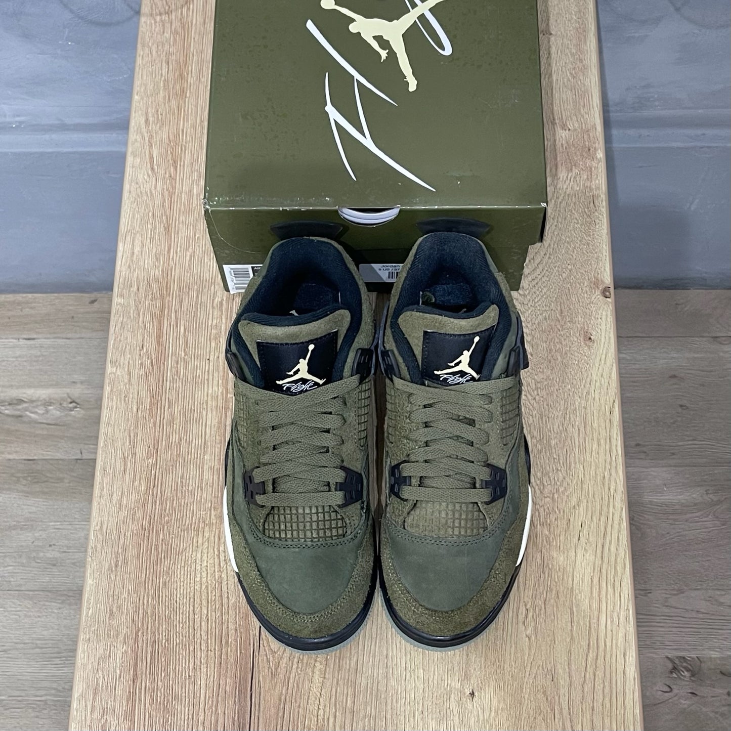 Jordan 4 - Craft Olive