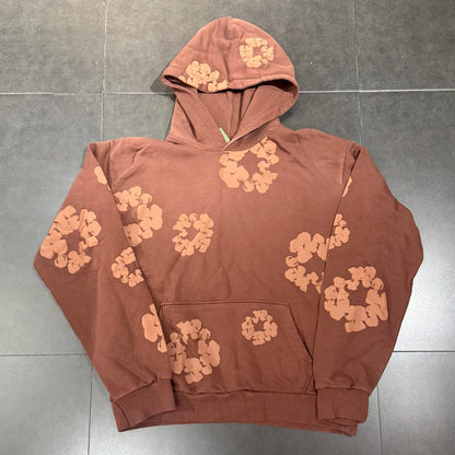 Denim Tears Cotton Wreath Hoodie - Washed Brown