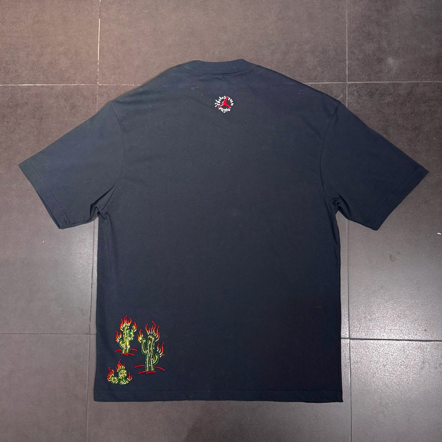 Jordan x Travis Scott Flight Graphic Tee - Black