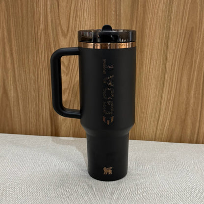 Stanley x Messi Quencher ProTour Flip Tumbler 40 oz / 1.2 L - Black
