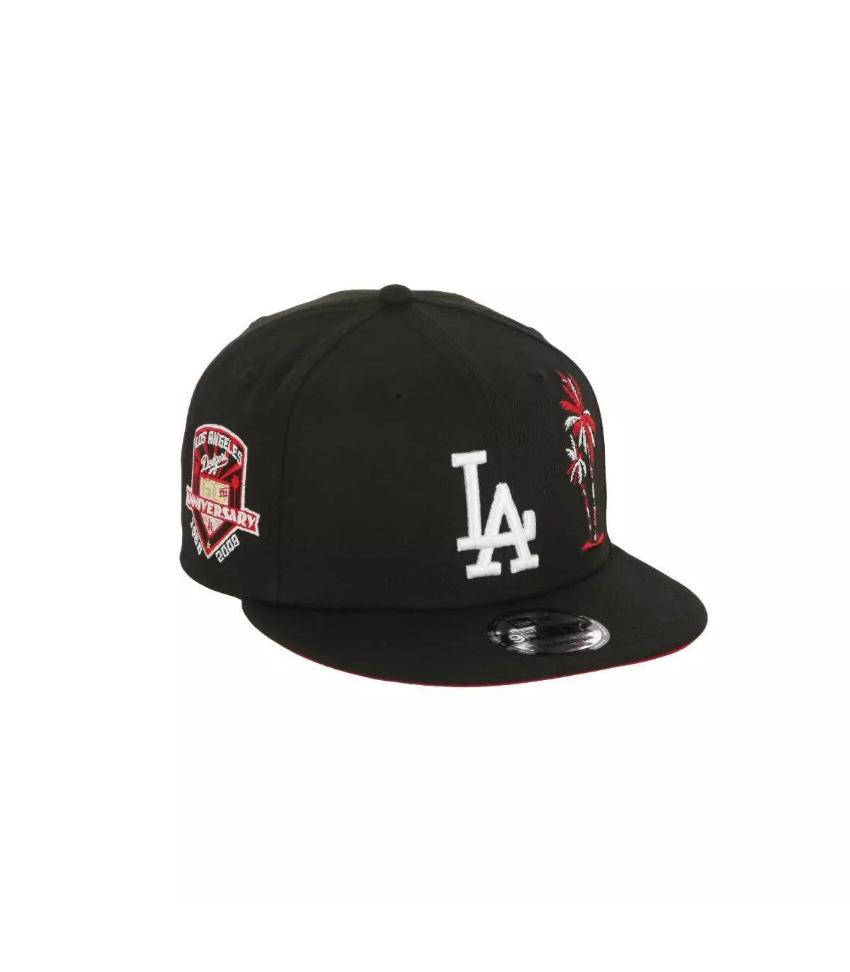 Gorra New Era MLB Los Angeles Dodgers 9Fifty Black and Pink Patch